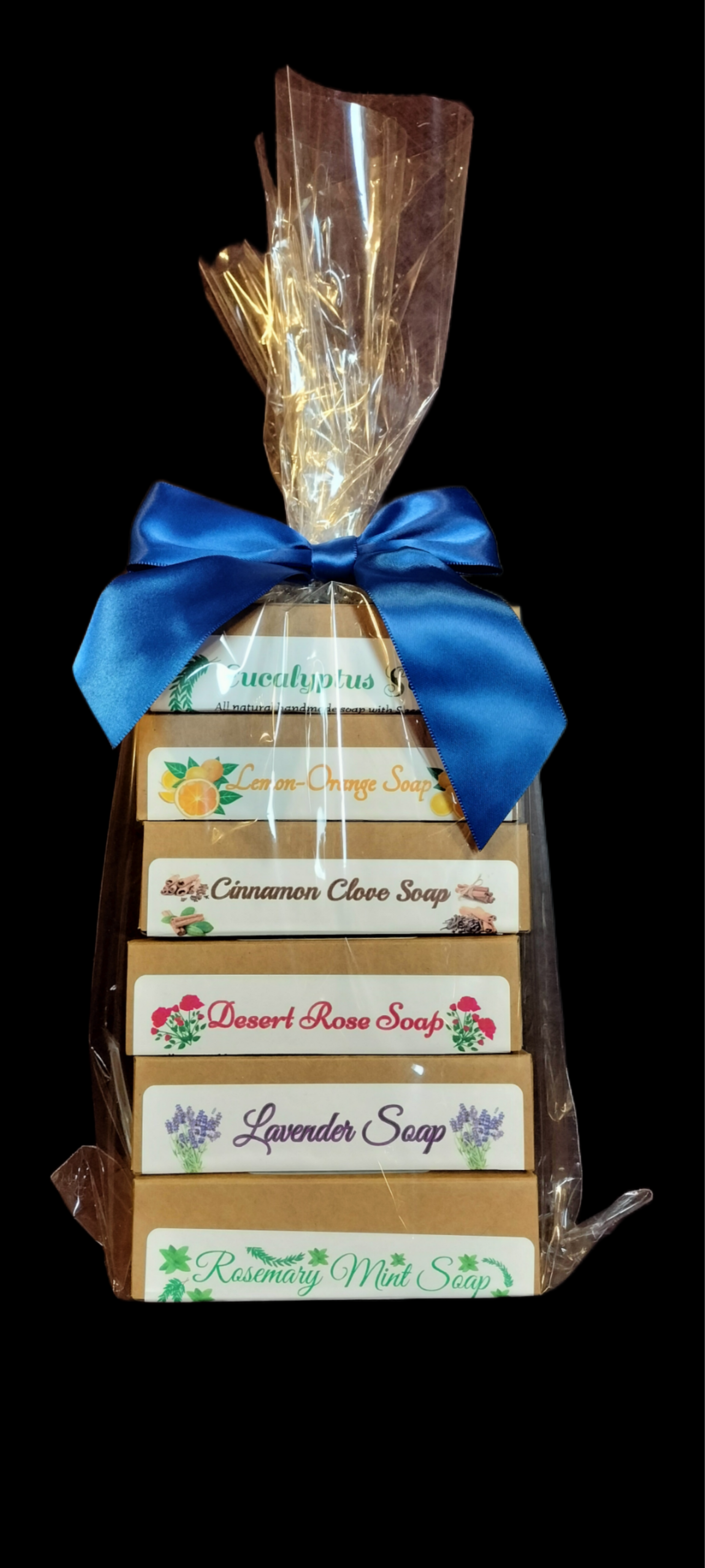 All-Natural Handmade Shea Butter & Oatmeal Soap - 6 Variety Bundle -Save $10.00 with automatic discount applied at checkout