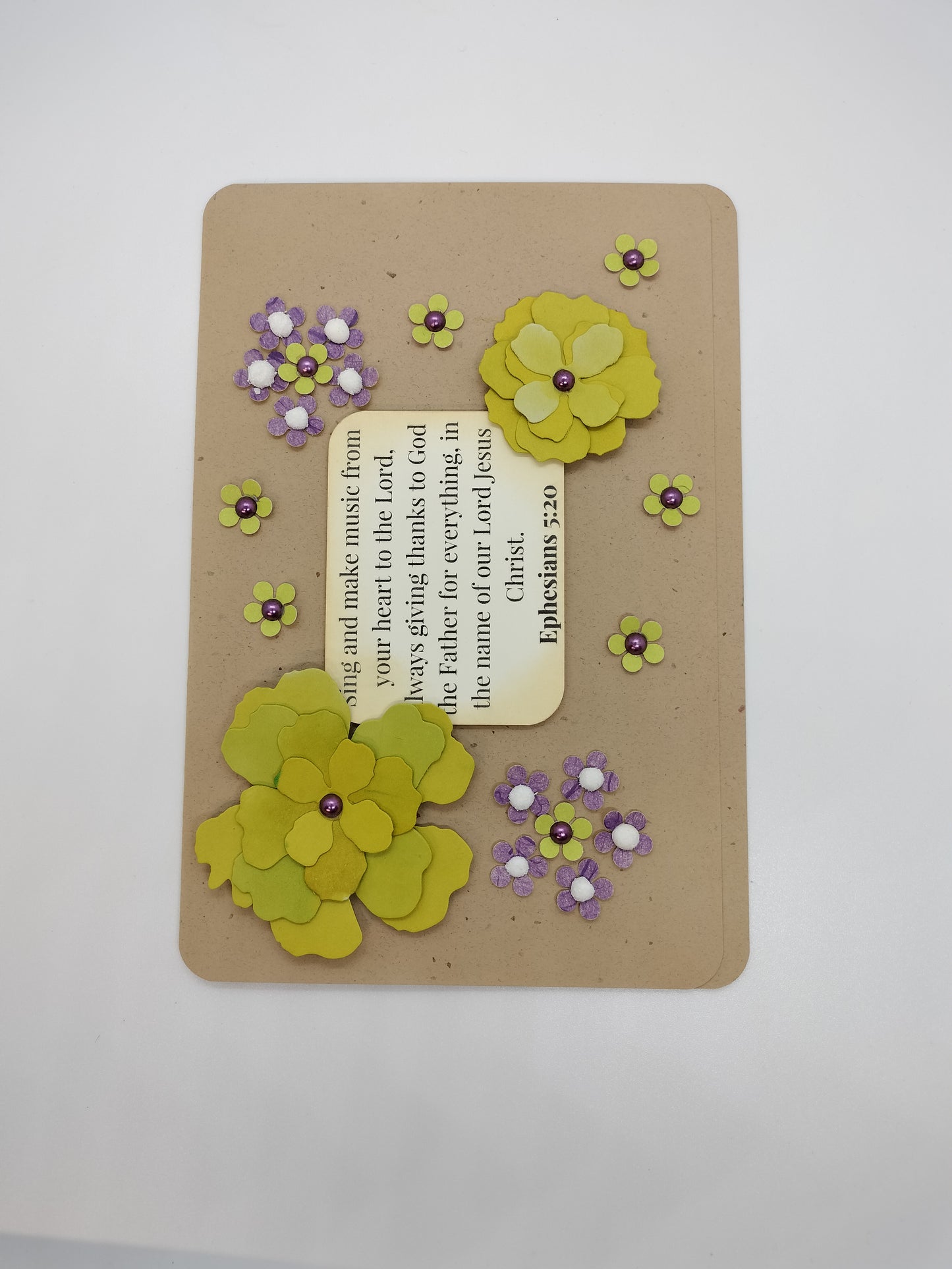 Handmade Cards - Scripture