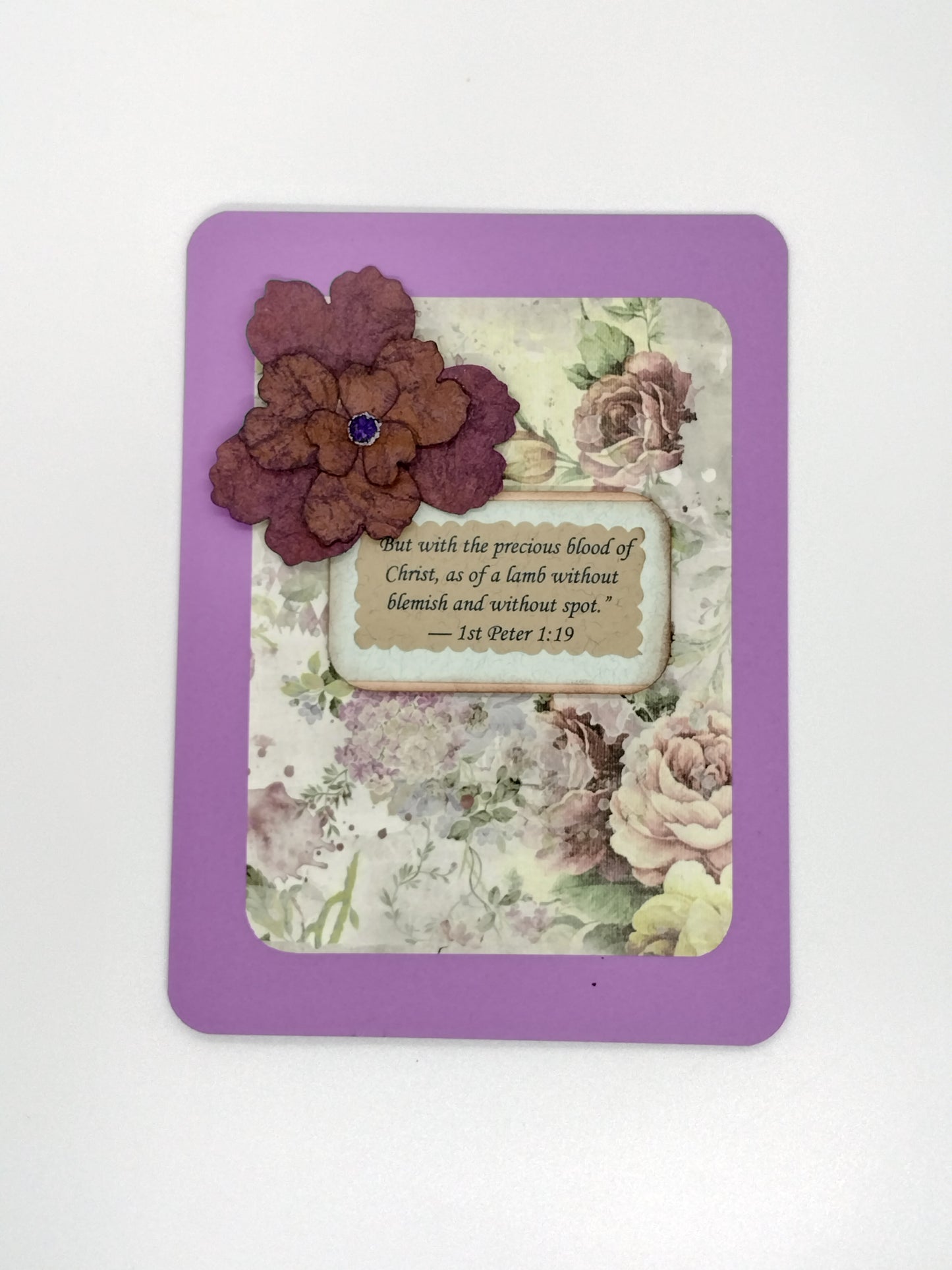 Handmade Cards - Scripture